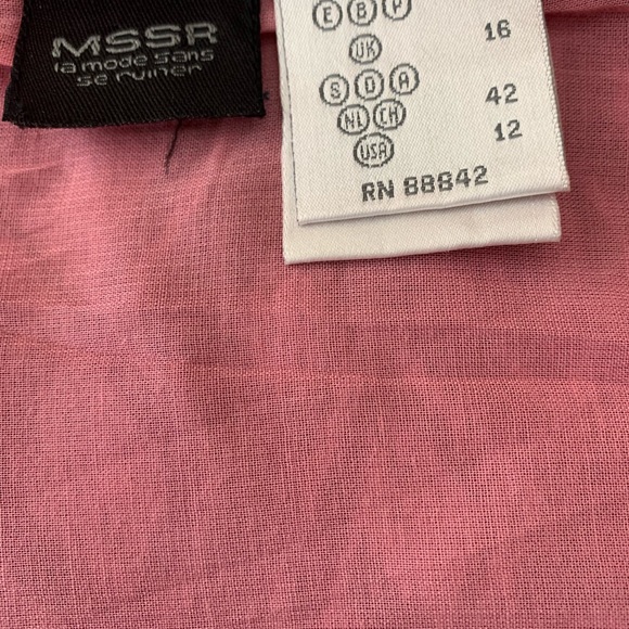 Women’s Barbie Pink Knee Length Ombré Skirt 12 - Picture 5 of 10